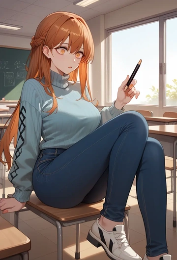 arknights,saria_(arknights),teacher  - AI generated anime art