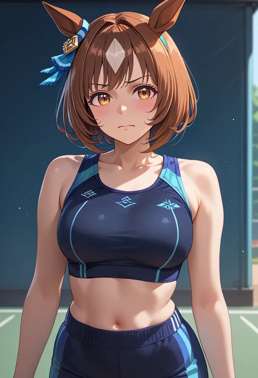 umamusume,satono_diamond_(umamusume),athletic,track suit  - 