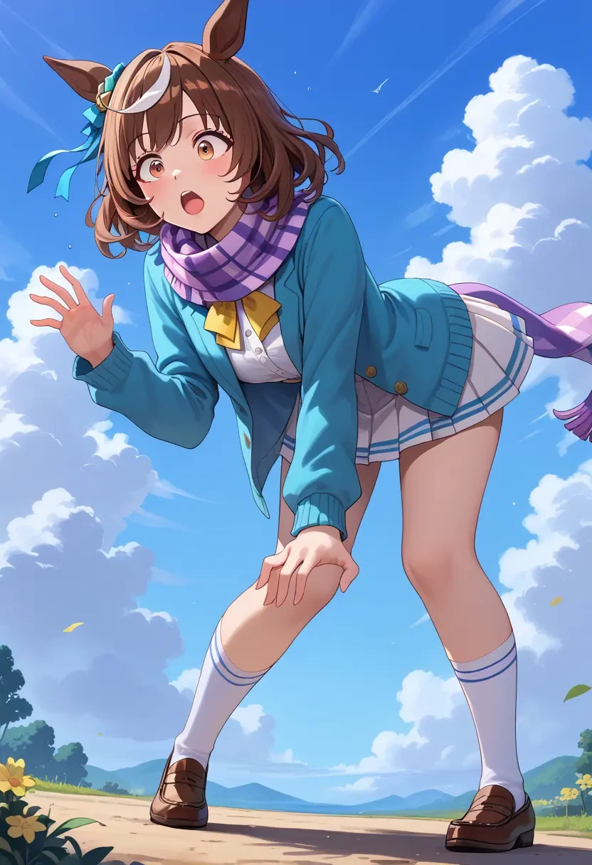 umamusume,satono_diamond_(umamusume),spring,student uniform,cardigan  - 