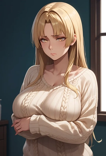 kantai_collection,satsuki_(kancolle),sweater  - AI generated anime art