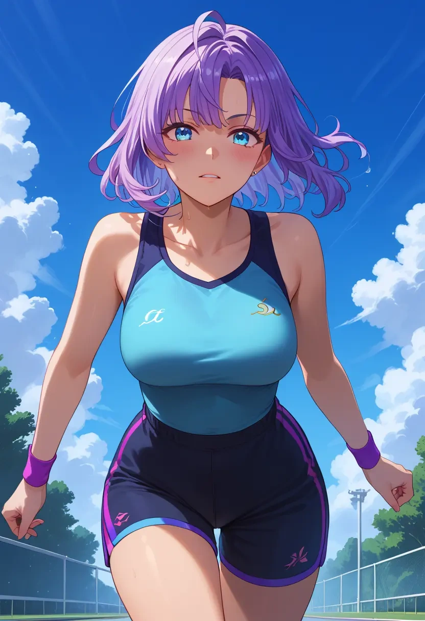 nijisanji,selen_tatsuki,athletic,shorts,sexy  - 