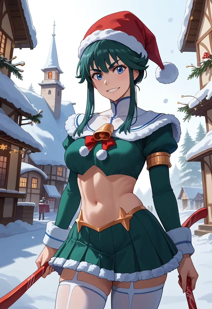 kill_la_kill,senketsu,Christmas,dress  - 