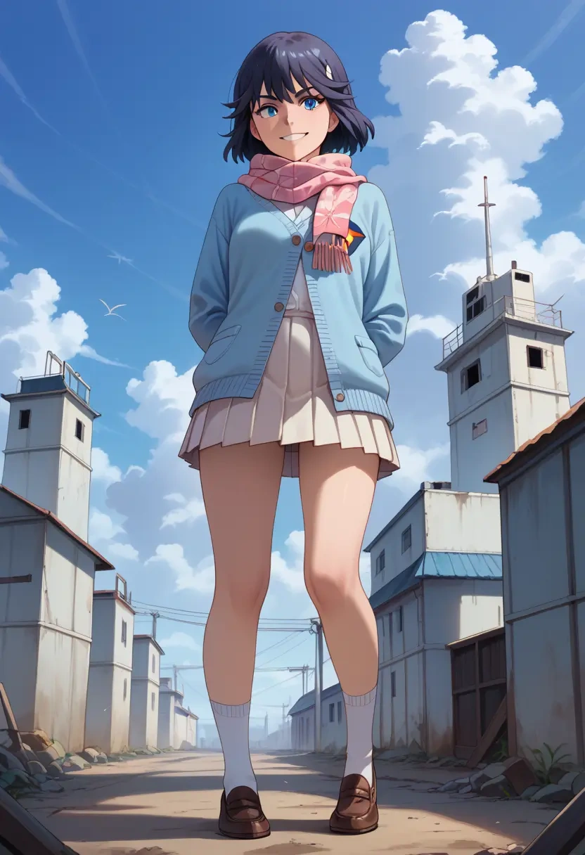 kill_la_kill,senketsu,spring,student uniform,cardigan  - 