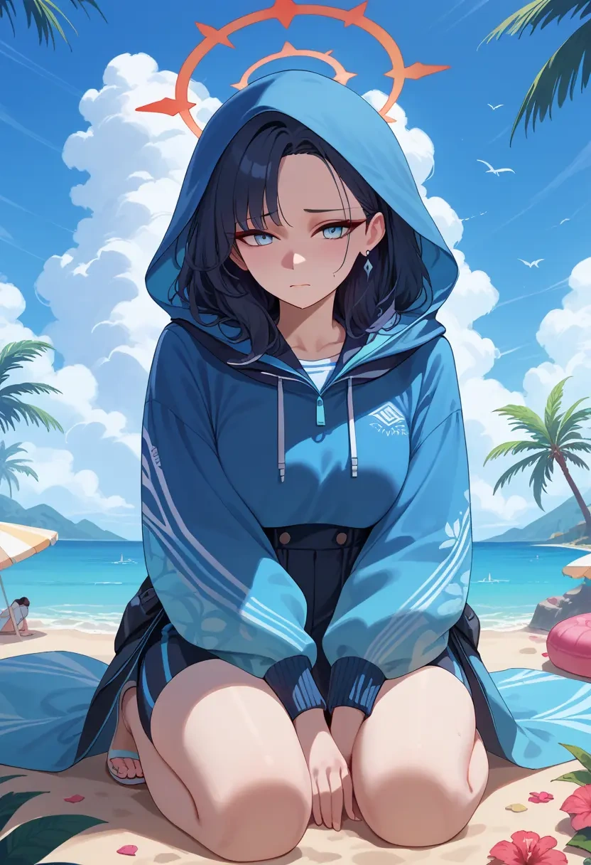 blue_archive,sensei_(blue_archive),crop windbreaker,shorts  - 