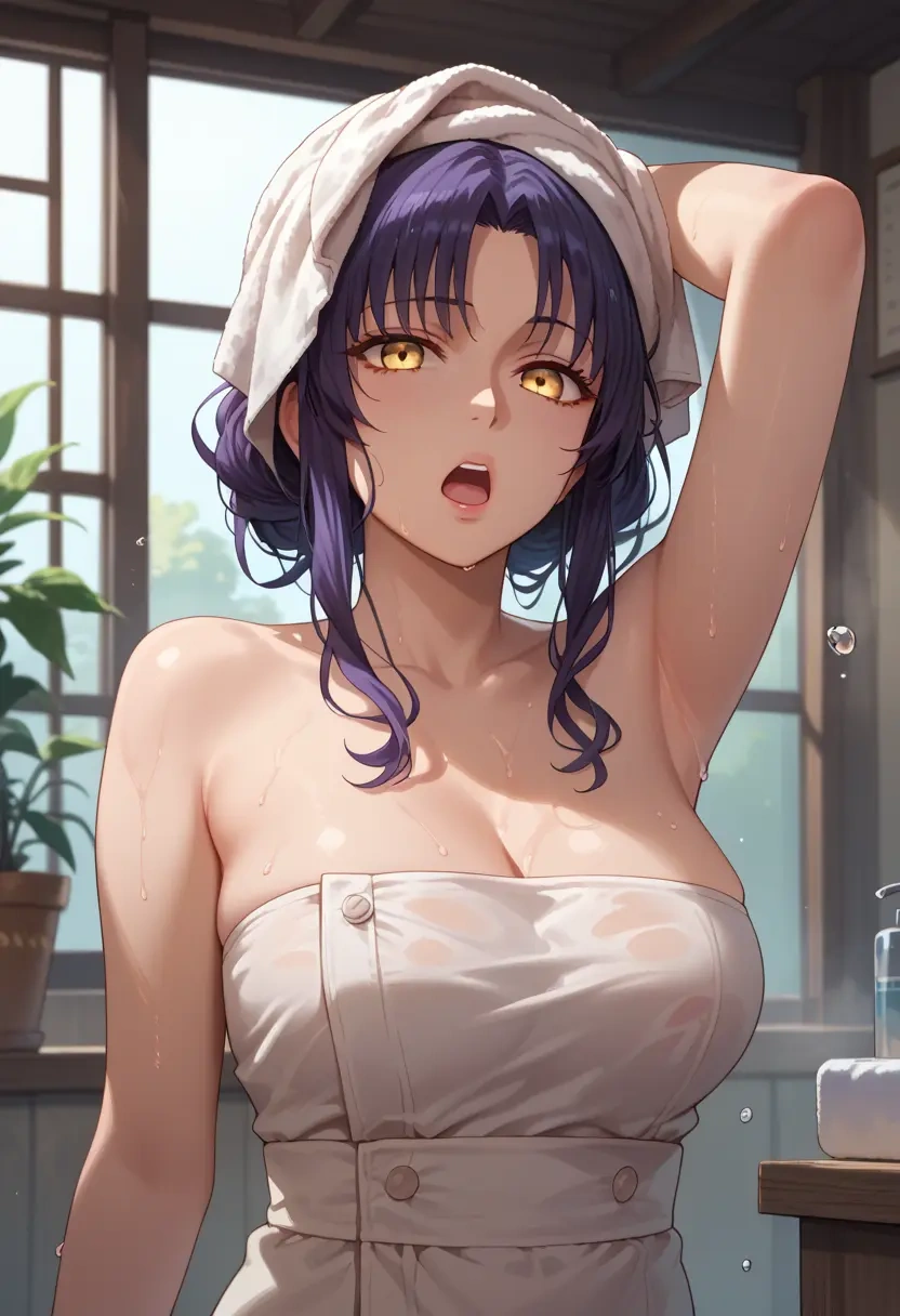 fate_(series),sessyoin_kiara,towel,sexy  - 