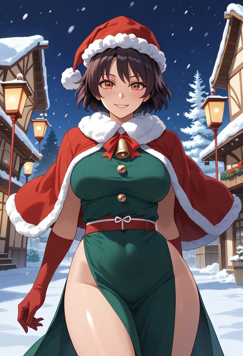 touhou,shameimaru_aya,Christmas,dress  - 