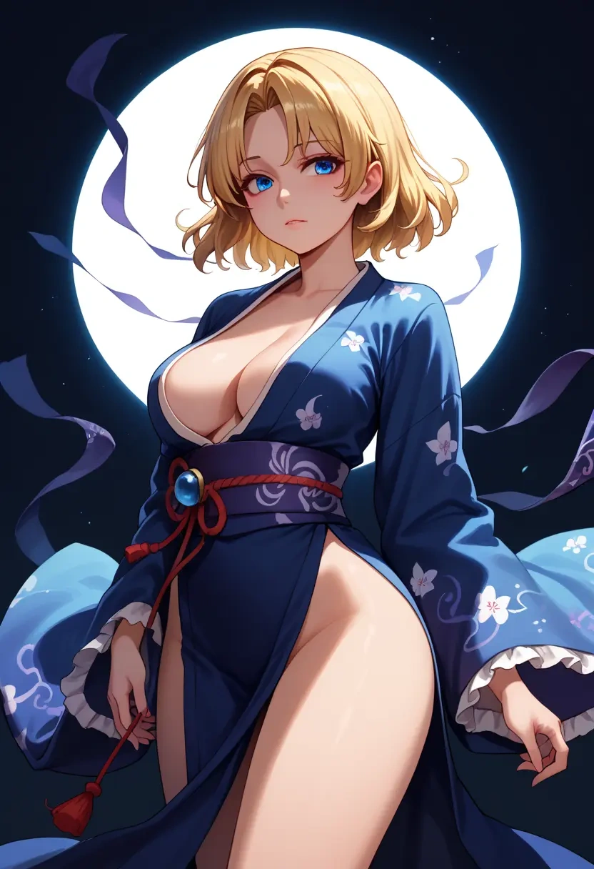 touhou,shanghai_doll,kimono,sexy  - 