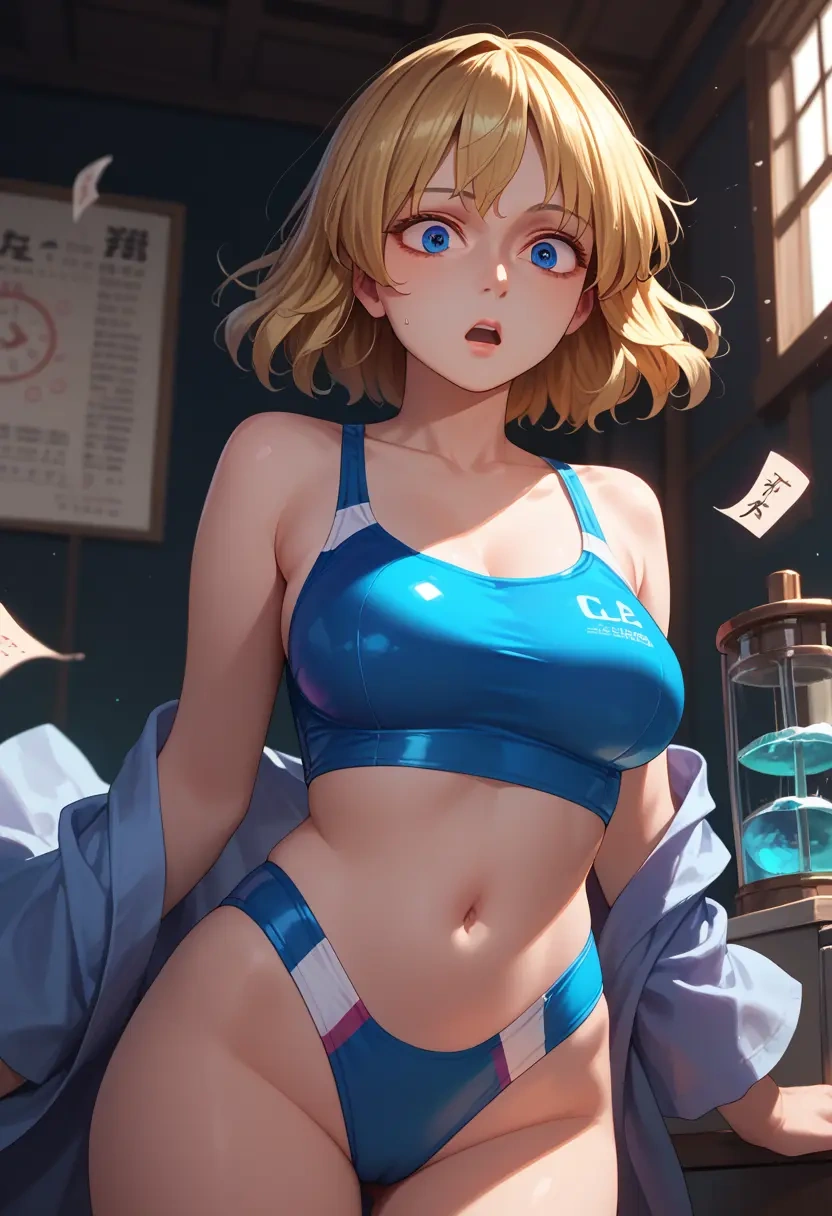 touhou,shanghai_doll,swimsuit,sexy  - 