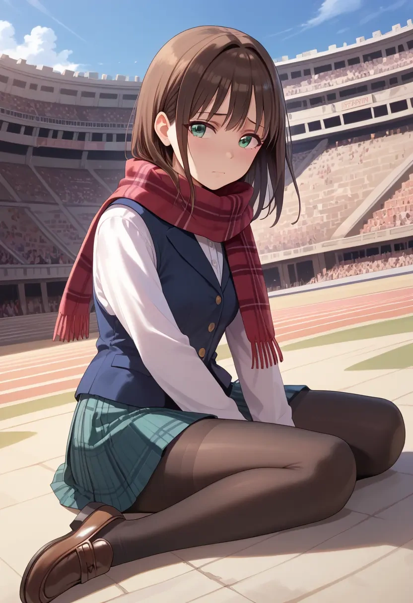 idolmaster,shibuya_rin,winter,student uniform,vest  - 