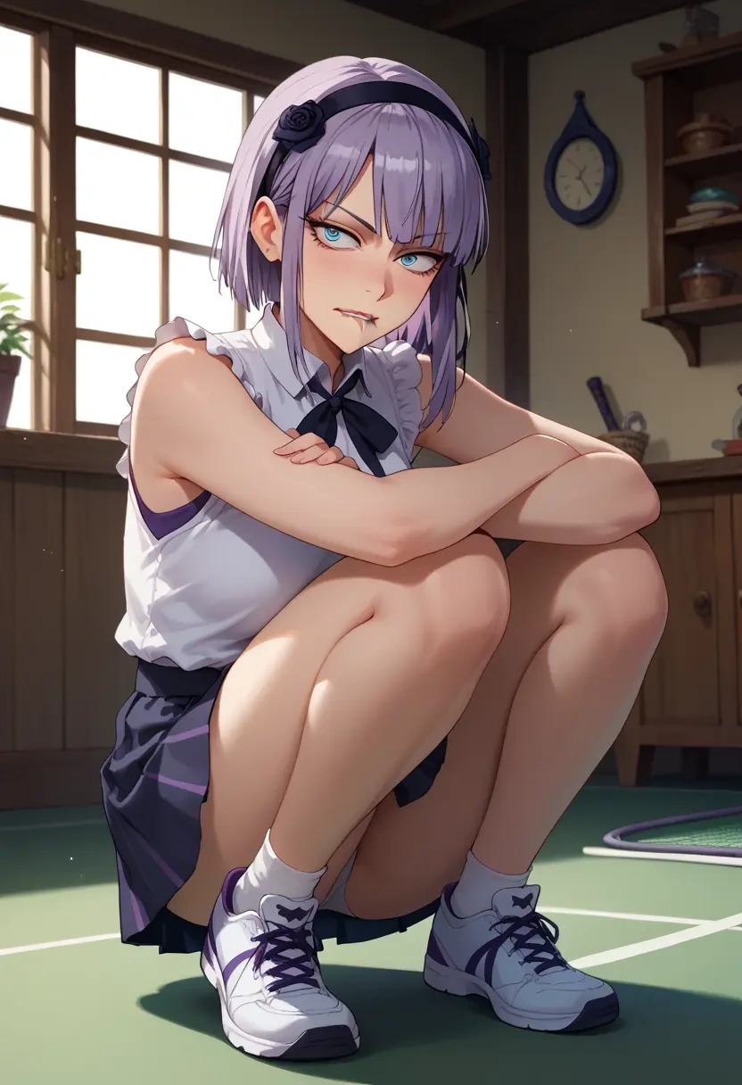 dagashi_kashi,shidare_hotaru,tennis skirt  - 