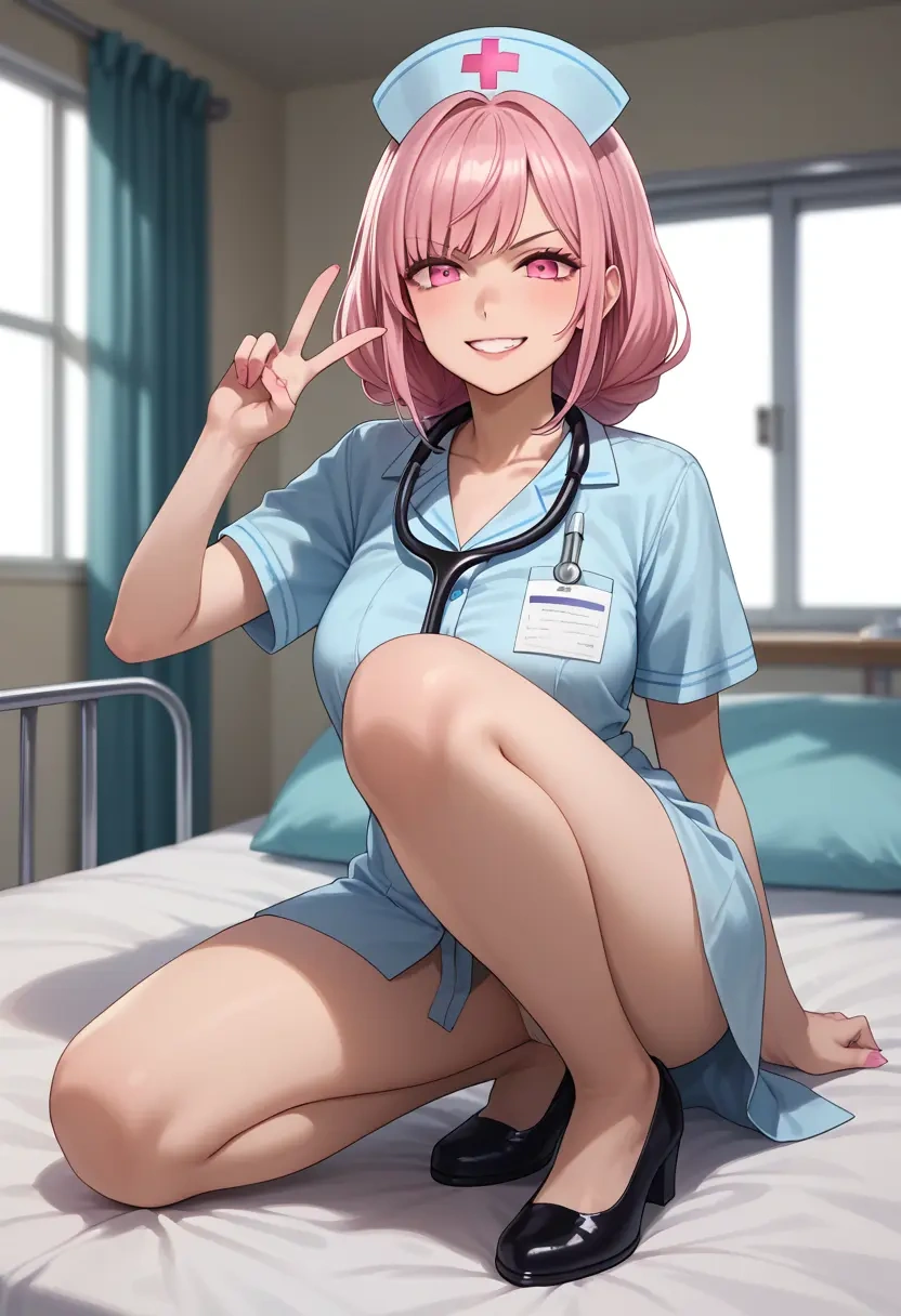 nijisanji,shiina_yuika,nurse  - 