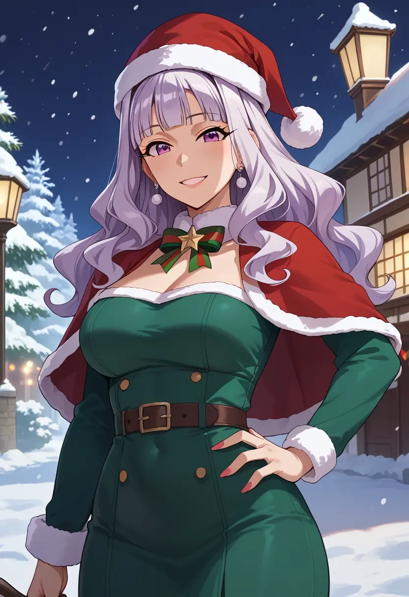 idolmaster,shijou_takane,Christmas,dress  - 