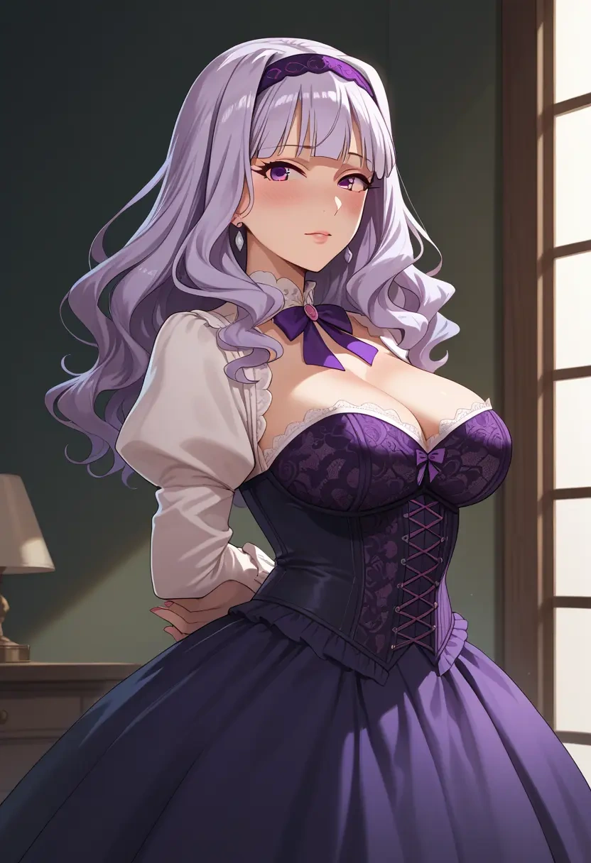 idolmaster,shijou_takane,corset,bustier,long tulle skirt  - 