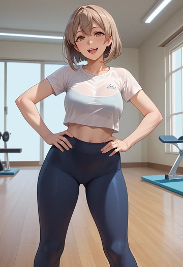 kantai_collection,shikinami_(kancolle),yaga pants  - AI generated anime art