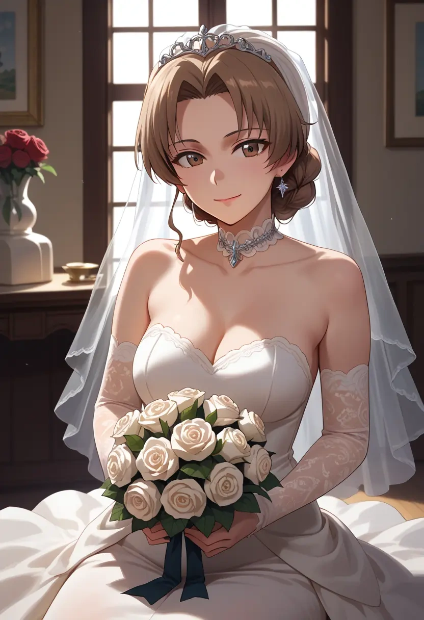 girls_und_panzer,shimada_arisu,wedding  - 