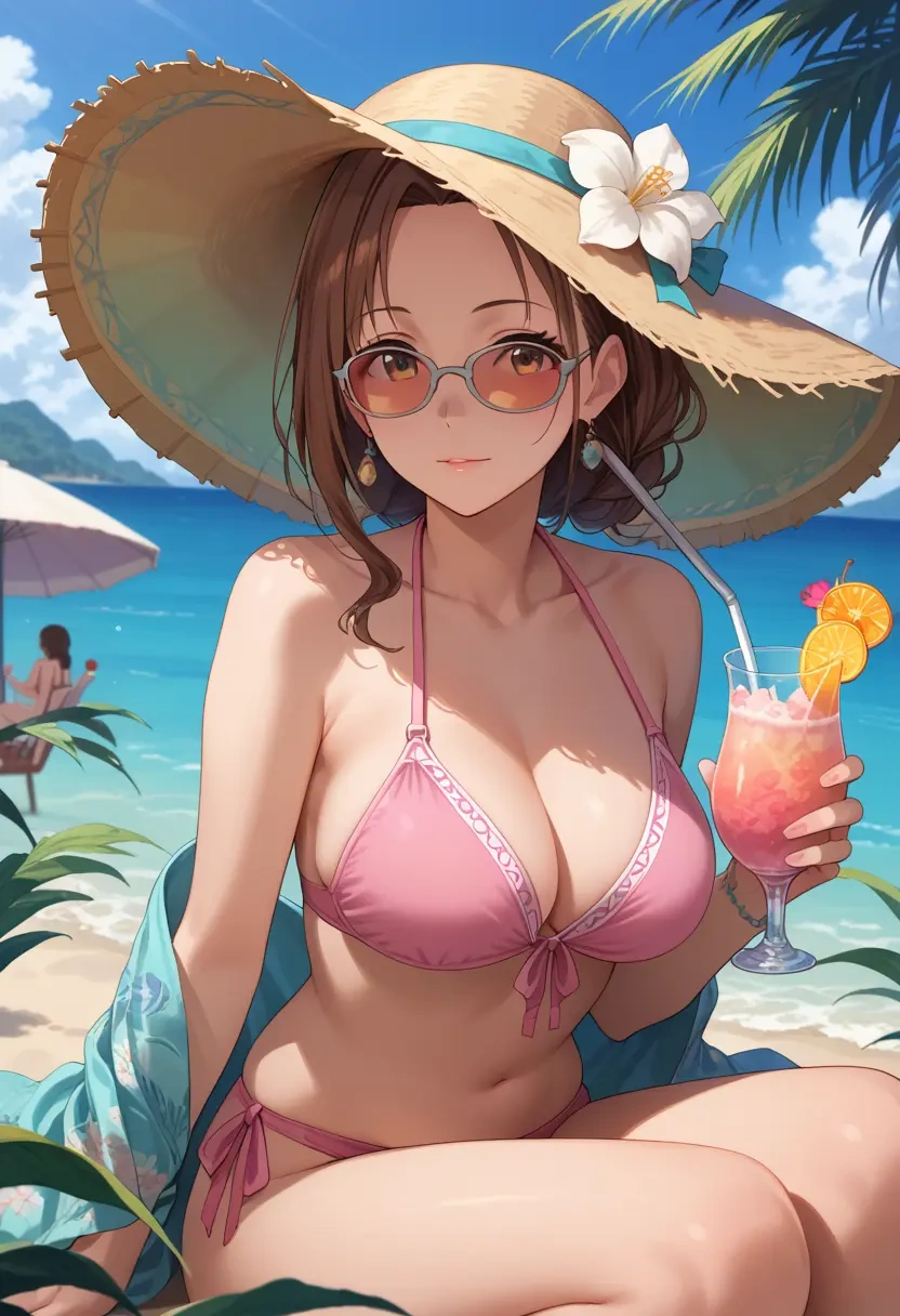 idolmaster,shimamura_uzuki,bikini  - 