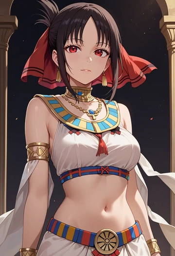 kaguya_sama_wa_kokurasetai,shinomiya_kaguya,Egyptian  - AI generated anime art