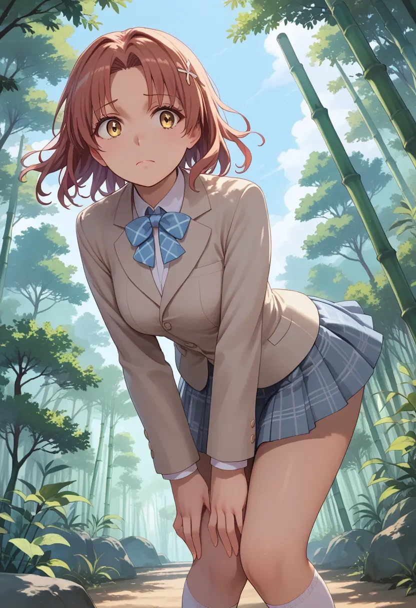 toaru_majutsu_no_index,shirai_kuroko,spring,student uniform,blazer  - 