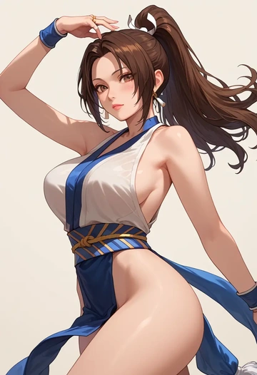 fatal_fury,shiranui_mai,Egyptian  - AI generated anime art