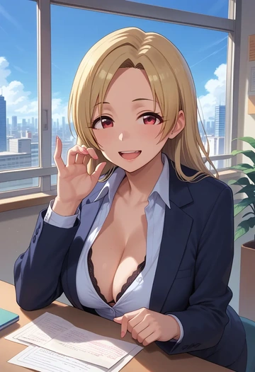 idolmaster,shirasaka_koume,OL, bikini, sexy  - AI generated anime art