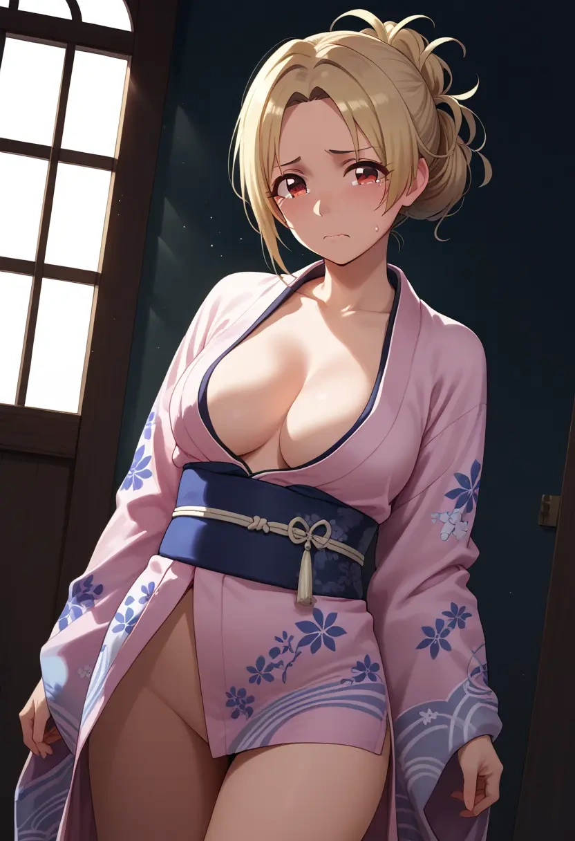 idolmaster,shirasaka_koume,kimono,sexy  - 