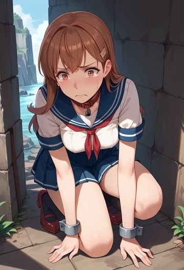 kantai_collection,shiratsuyu_(kancolle),sailor, uniform  - AI generated anime art