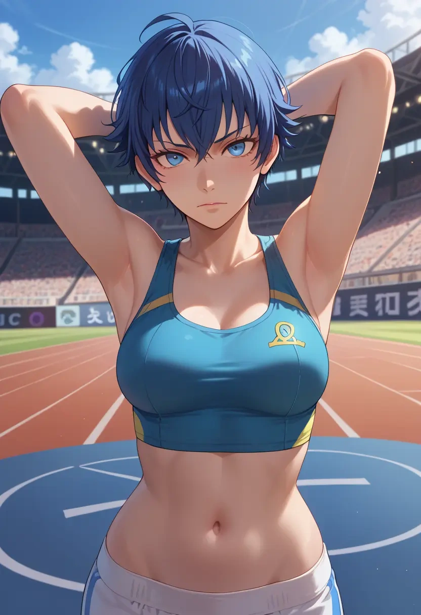 persona,shirogane_naoto,athletic  - 