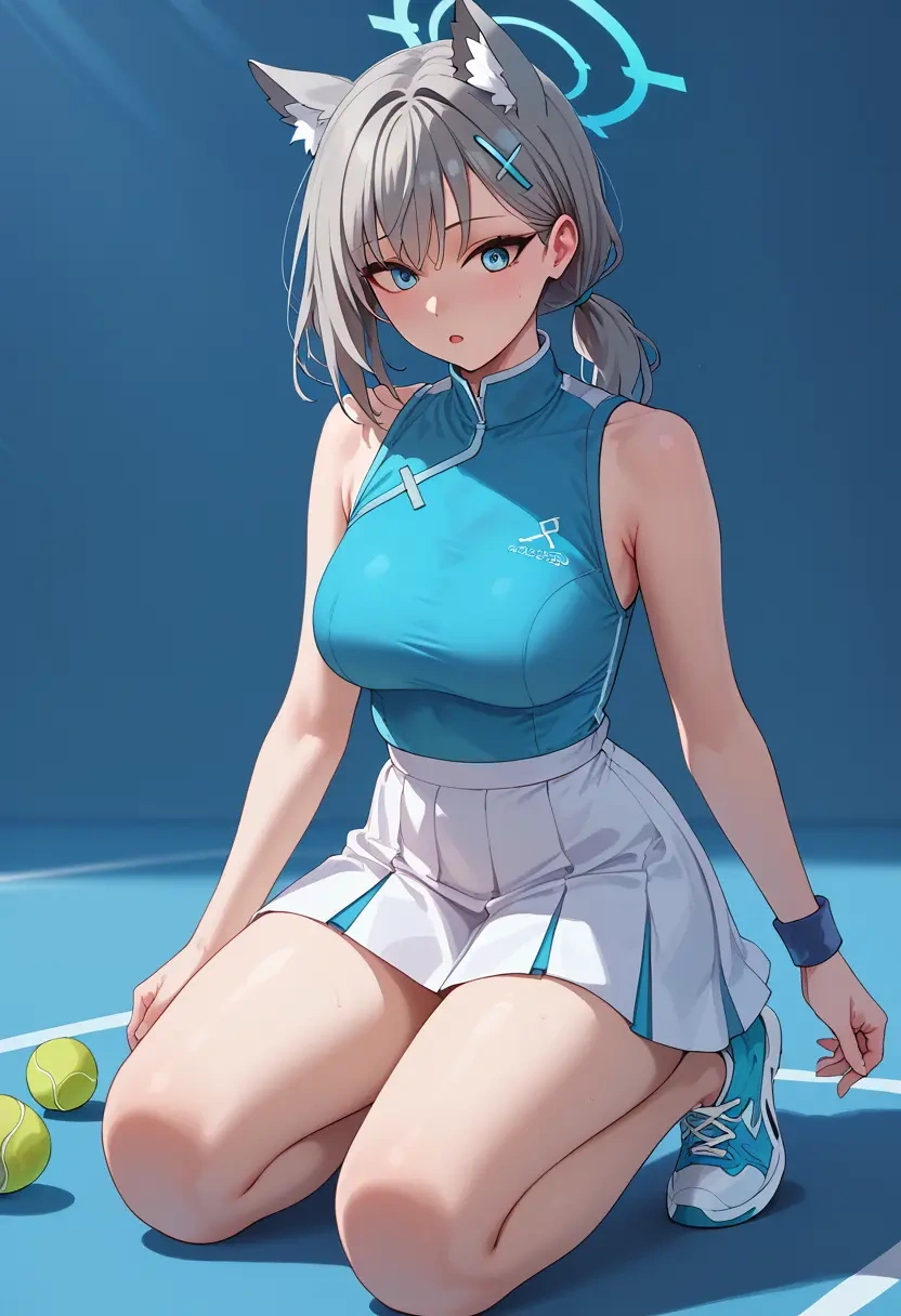 blue_archive,shiroko_(blue_archive),tennis skirt  - 