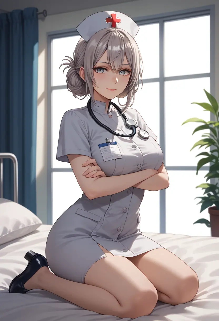 hololive,shishiro_botan_(1st_costume),nurse  - 