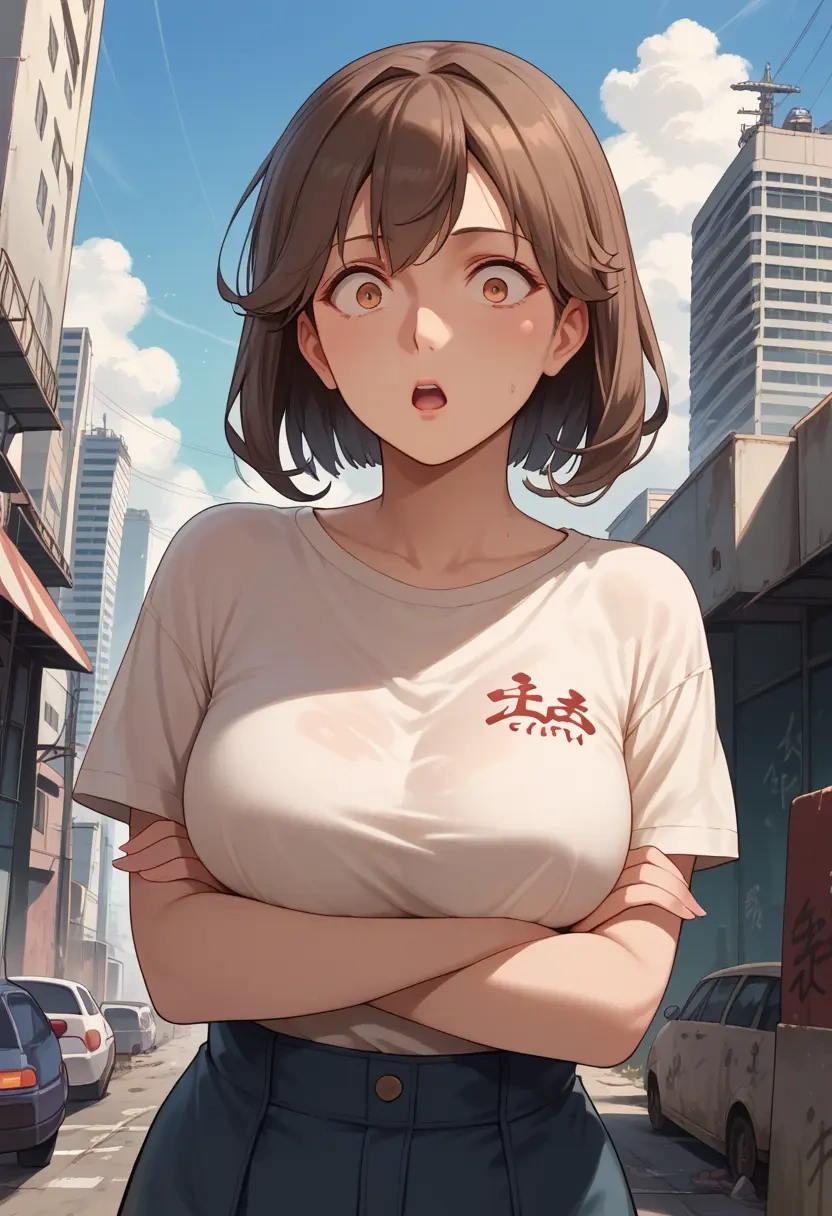 kantai_collection,shouhou_(kancolle),crop graffiti tee,dolphin shorts  - 