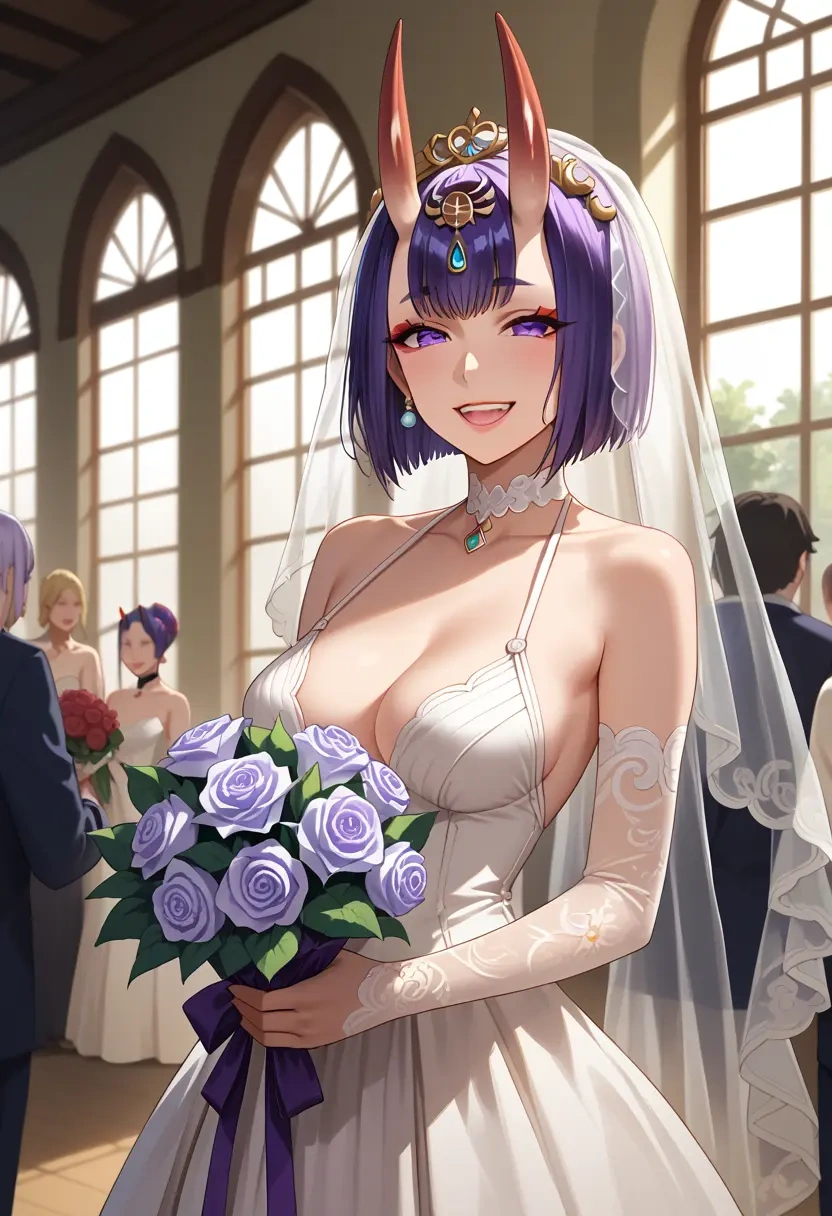 fate_(series),shuten_douji_(fate),wedding  - 