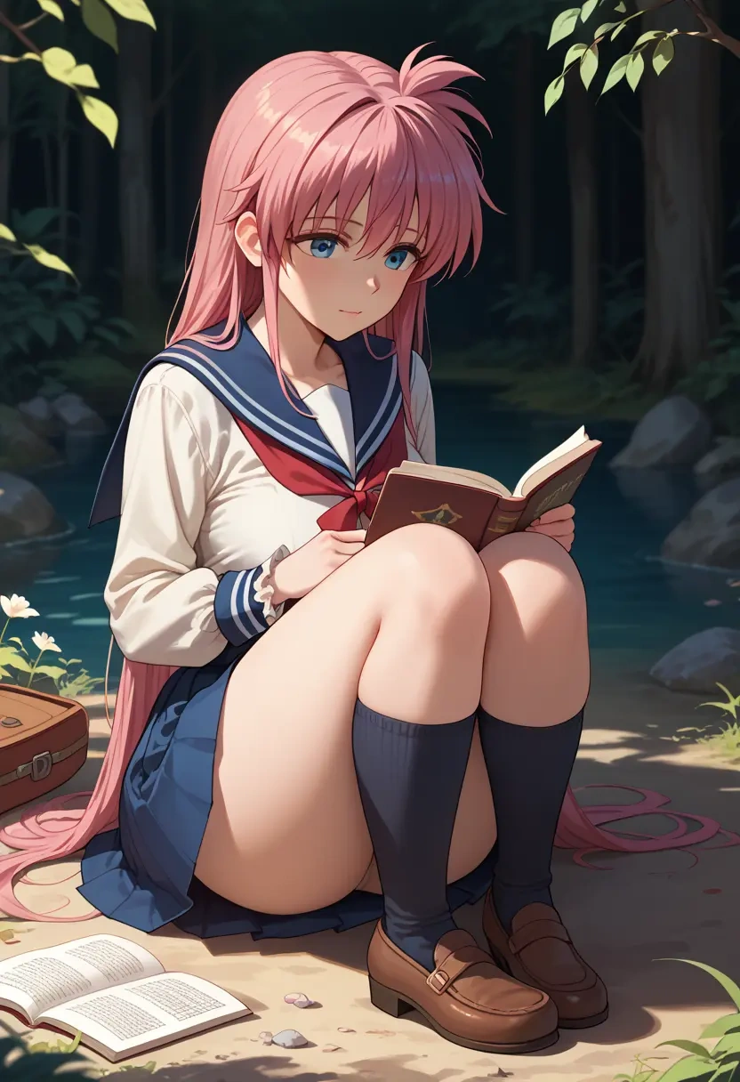 lyrical_nanoha,signum,sailor, uniform  - 