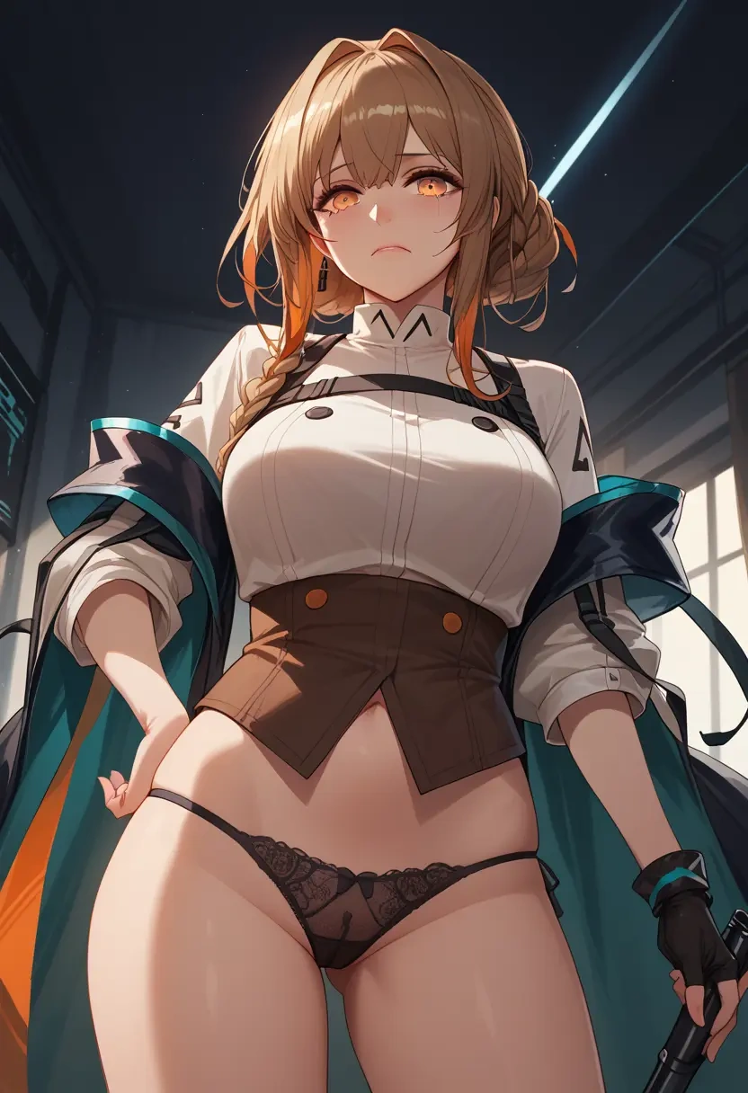 arknights,silence_(arknights),lingerie  - 