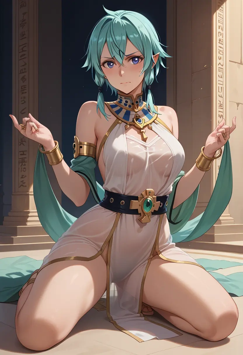 sword_art_online,sinon,Egyptian  - 