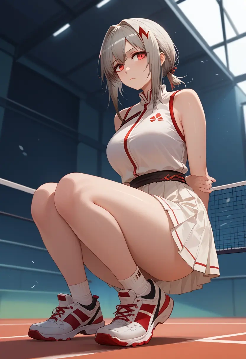 arknights,skadi_(arknights),tennis skirt  - 