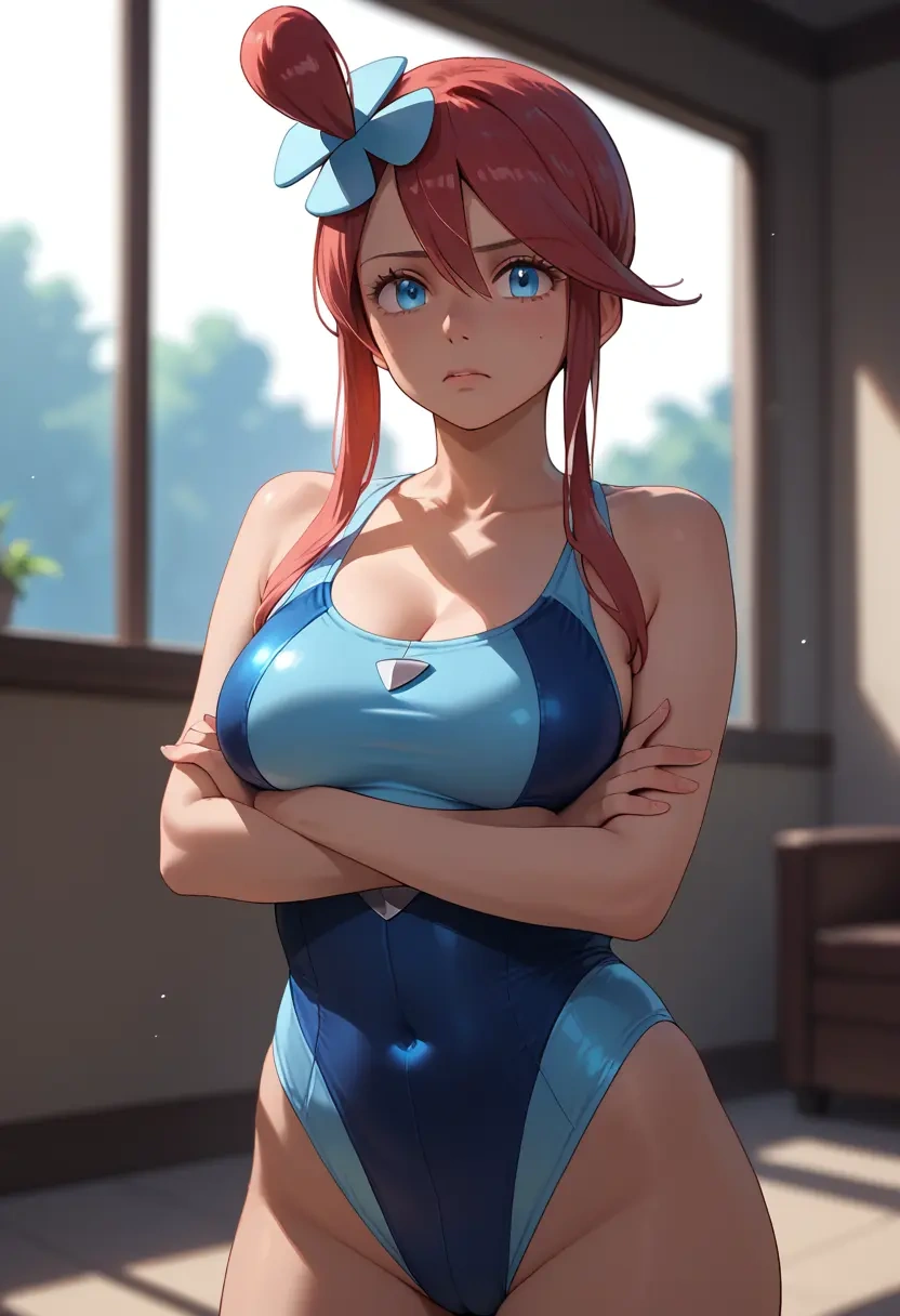 pokemon,skyla_(pokemon),swimsuit,sexy  - 