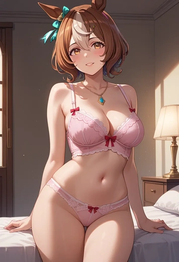 umamusume,smart_falcon_(umamusume),lingerie  - AI generated anime art