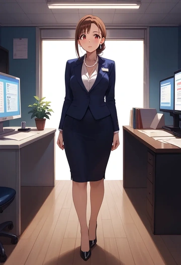 idolmaster,sonoda_chiyoko,OL  - AI generated anime art