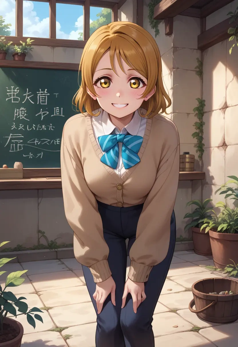 love_live,sonoda_umi,teacher, sweater  - 