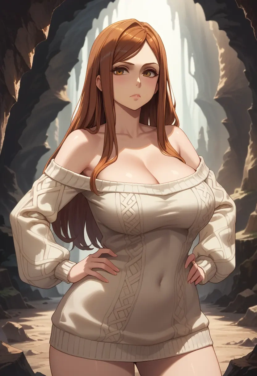 dragons_crown,sorceress_(dragons_crown),sweater  - 