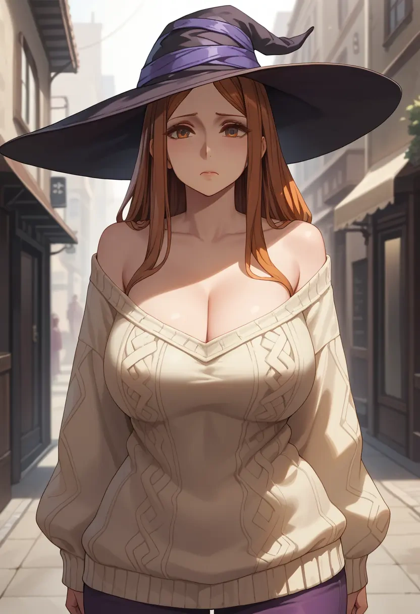 dragons_crown,sorceress_(dragons_crown),sweater  - 