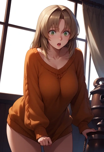 rozen_maiden,souseiseki,sweater  - AI generated anime art