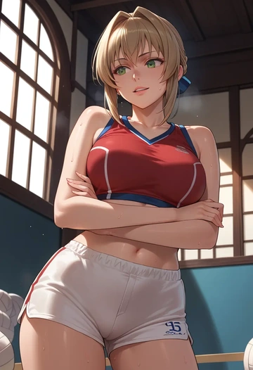 rozen_maiden,souseiseki,volleyball uniform  - AI generated anime art