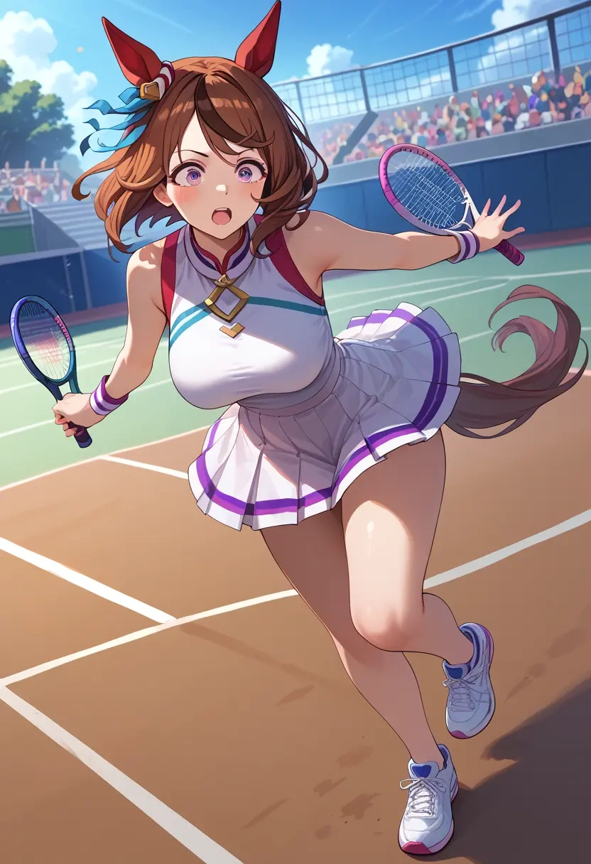 umamusume,special_week_(umamusume),tennis skirt  - 