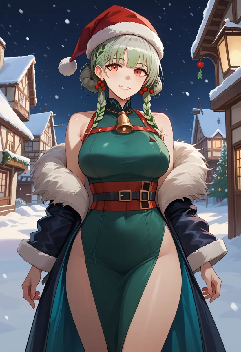 arknights,specter_(arknights),Christmas,dress  - 