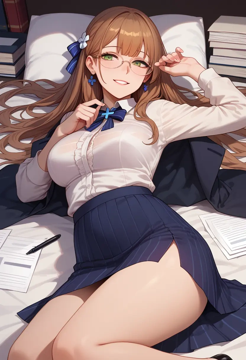 girls_frontline,springfield_(girls_frontline),OL, glasses,  - 