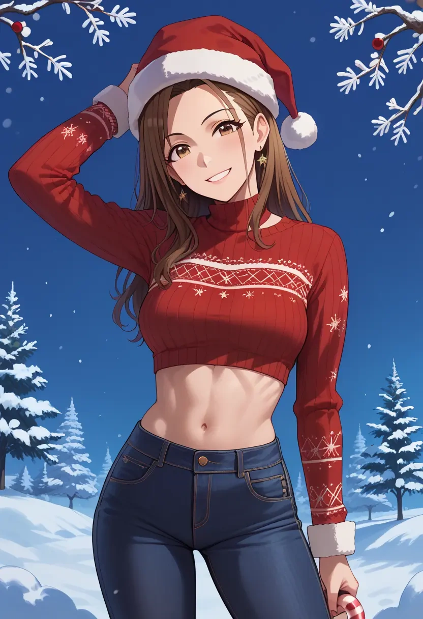 idolmaster,sunazuka_akira,Christmas  - 