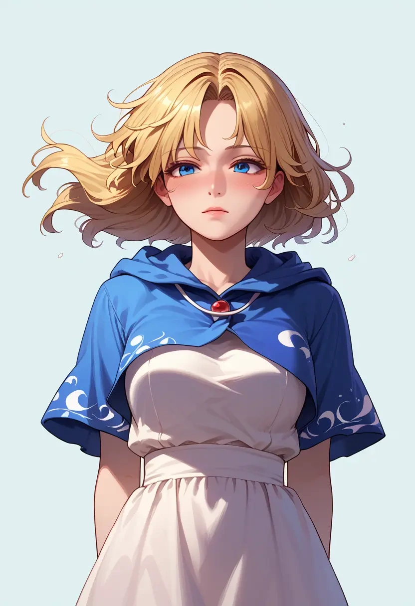 touhou,sunny_milk,crop windbreaker,shorts  - 