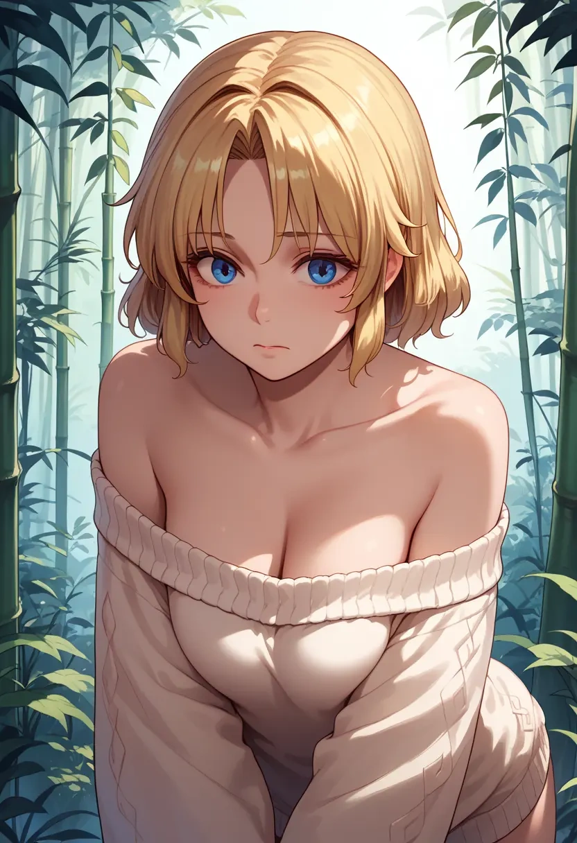 touhou,sunny_milk,sweater,off-shoulder,collar  - 