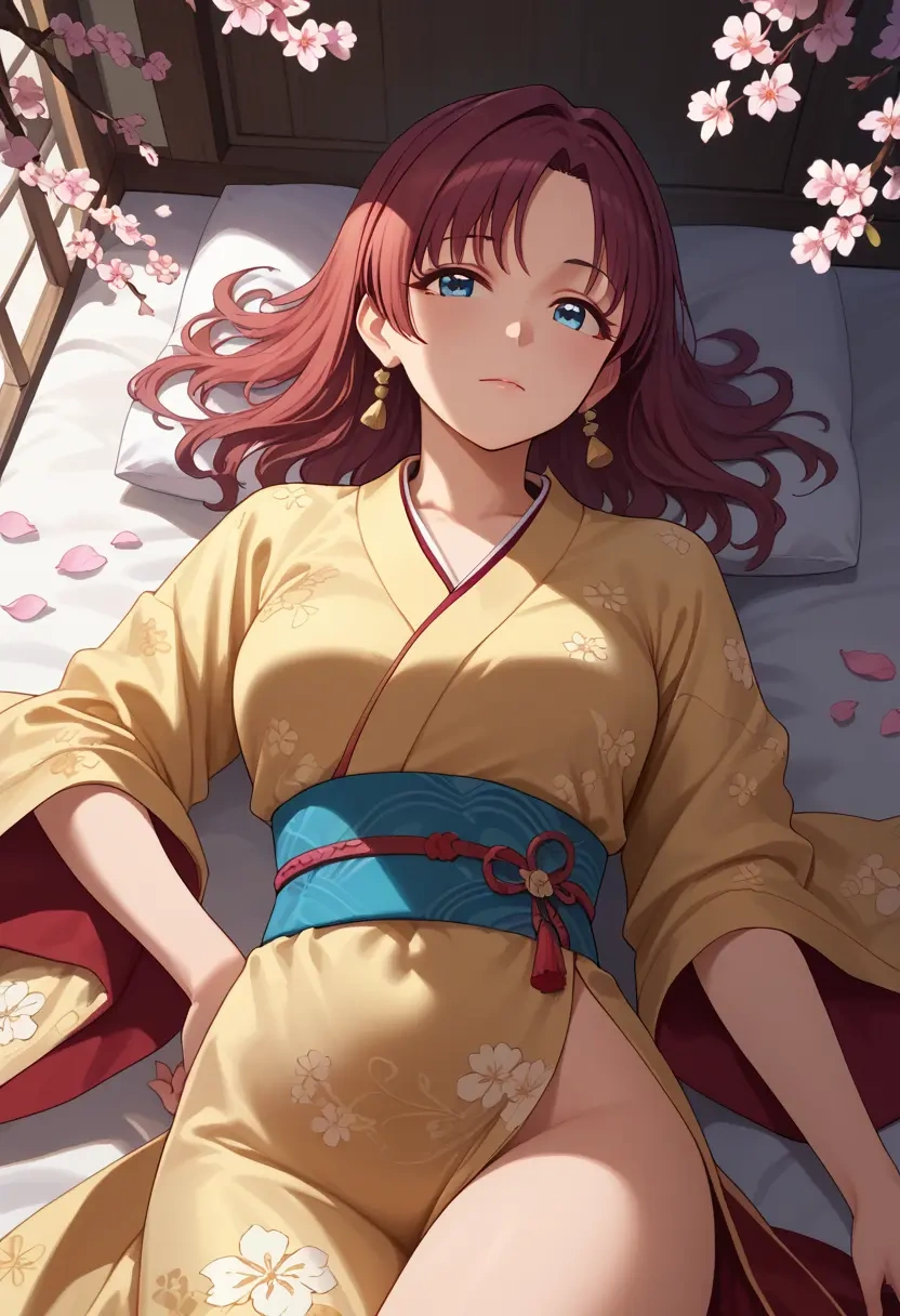 idolmaster,suou_momoko,kimono  - 